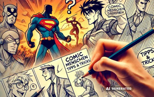 Comic Menschen zeichnen – Tipps & Tricks