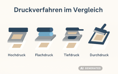 Druckverfahren im Vergleich: Welches passt zu deinem Projekt? Druckverfahren im Vergleich: Welches passt zu deinem Projekt?