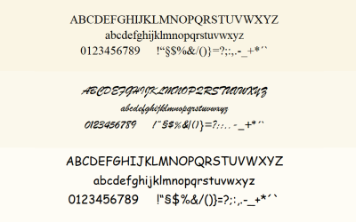 Die Vielfalt schöner Schriftarten in Microsoft Word Die Vielfalt schöner Schriftarten in Microsoft Word