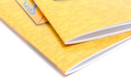 Logbücher mit Rückendrahtheftung