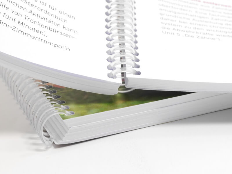 Abizeitungen mit Spiralbindung