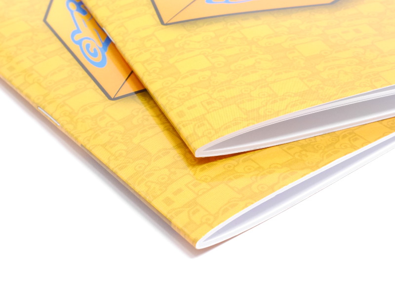 Seminarunterlagen mit Rückendrahtheftung