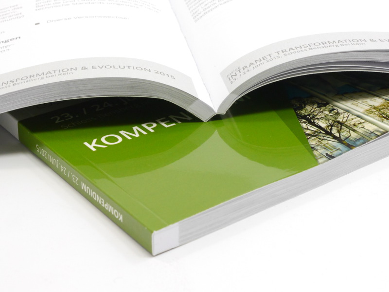 Seminarunterlagen mit Softcover